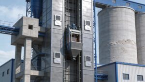 Ковшовые элеваторы (нории) для сыпучих материалов на бетонном узле ТПК БРИК