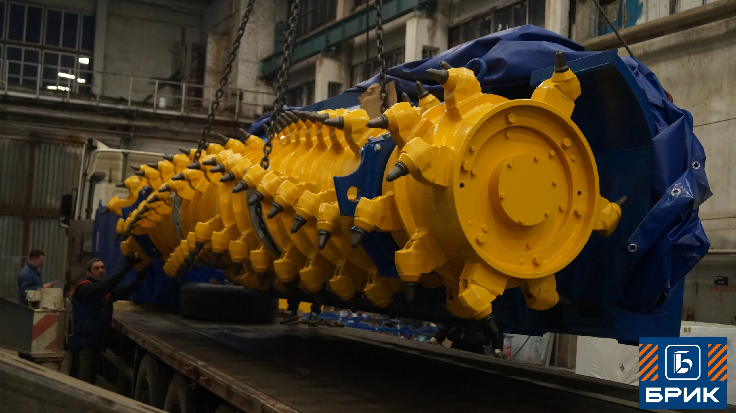 Дробильно-фрезерные машины производства ТПК БРИК, поставленные в составе разгрузочного комплекса