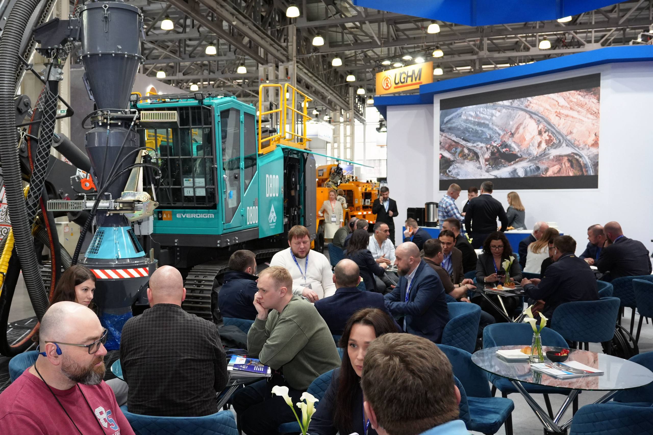 Выставочный павильон MiningWorld Russia 2026, Крокус Экспо, Москва