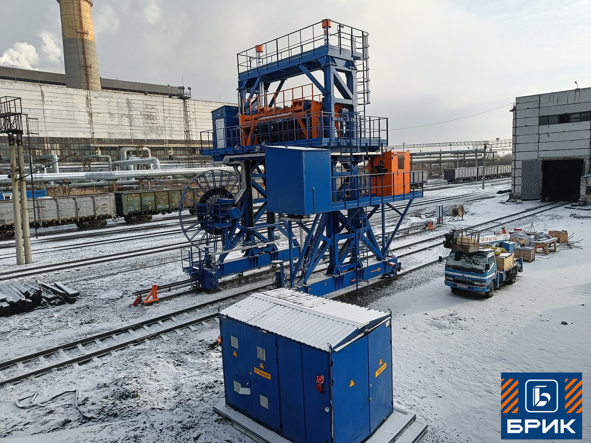 Баровый рыхлительный комплекс БК4V2 для Хабаровской ТЭЦ-3