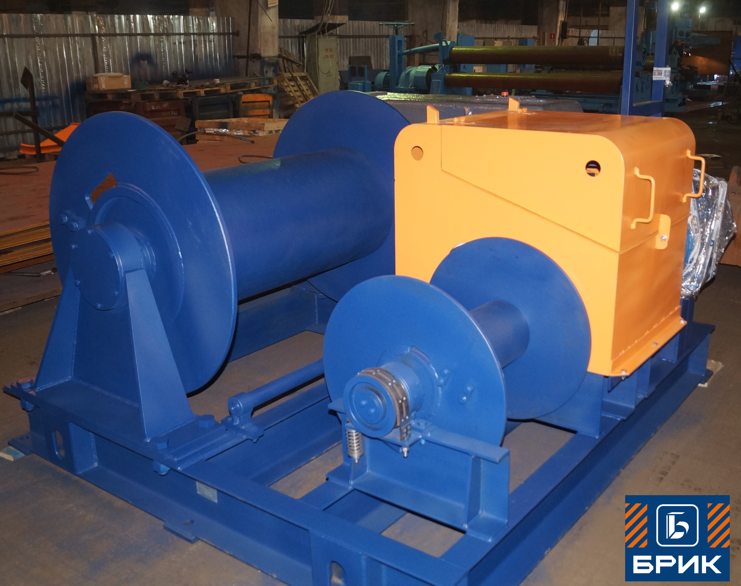 Маневровая лебёдка производства ТПК Брик