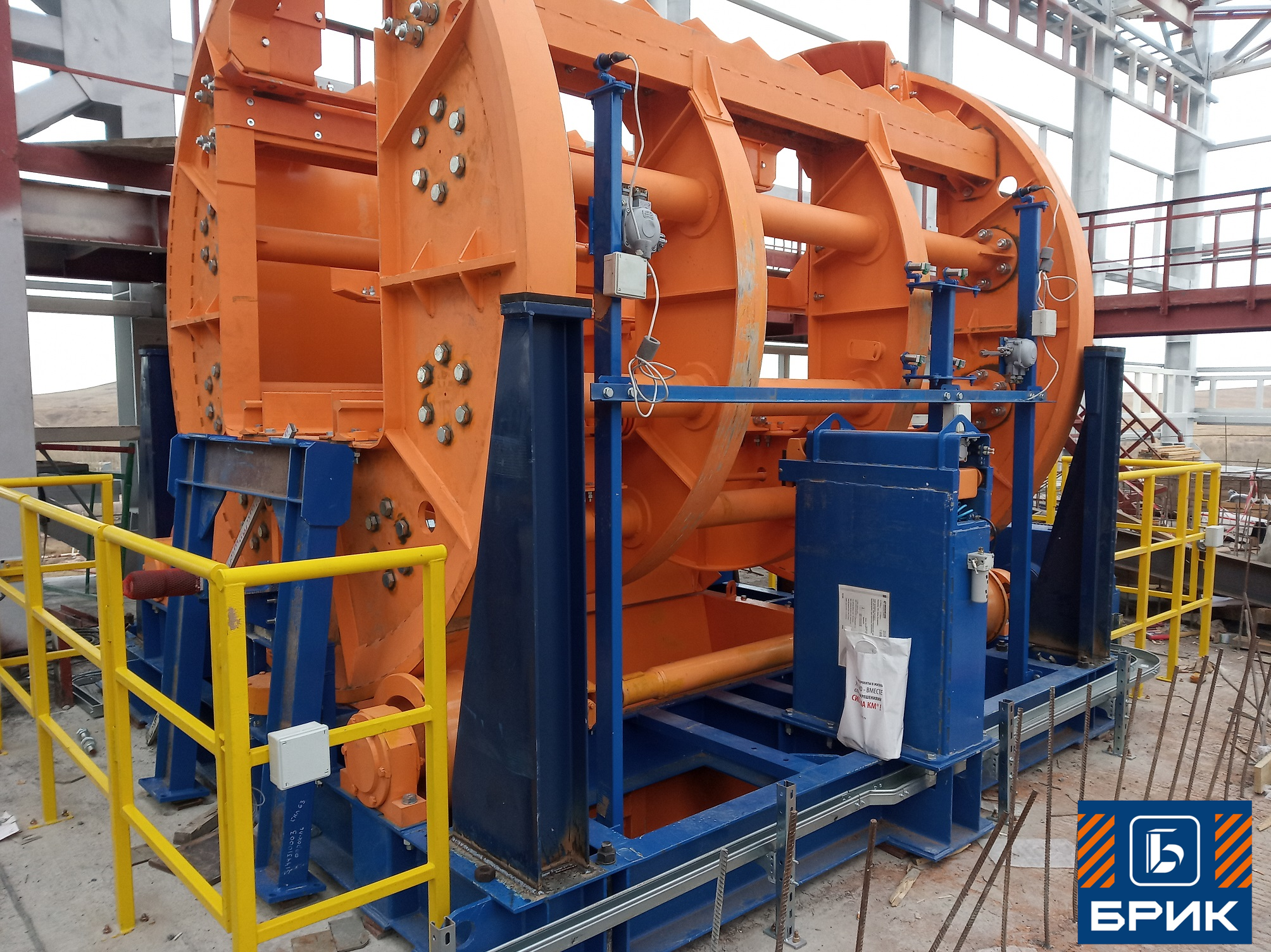 Опрокидыватели вагонеток для предприятия атомной промышленности в Забайкальском крае